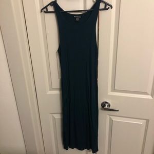 Hunter Green Midi Dress
